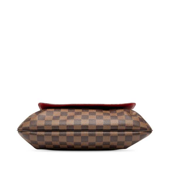 LOUIS VUITTON Authentic Brown Damier Leather Shoulder Bag - Picture 3 of 6